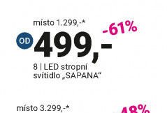 LED stropní svítidlo SAPANA