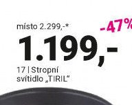17 | Stropní svítidlo „TIRIL“
