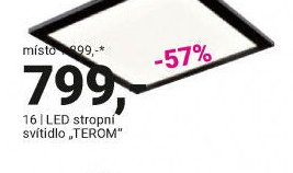 16 | LED stropní svítidlo „TEROM“