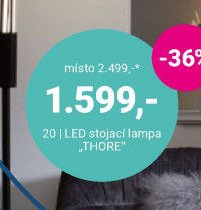 20 | LED stojací lampa „THORE“