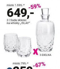 3 | Sada sklenic na whisky ISLAY