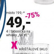 4 | Sklenička na whisky SKYE