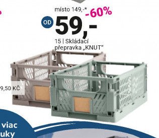 Skládací přepravka „KNUT“
