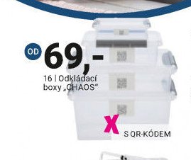 Odkládací boxy „CHAOS“