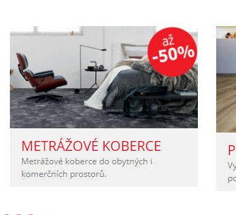 Metrážové koberce