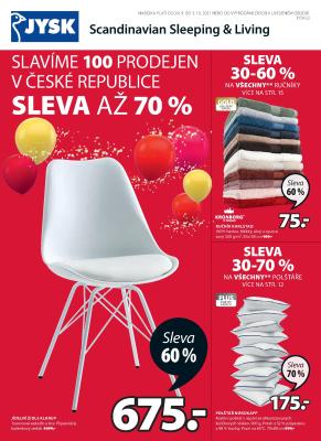 akční leták Jysk 29.9.2021-3.10.2021