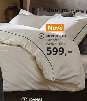 SILVERTISTEL Povlečení na dvoulůžko