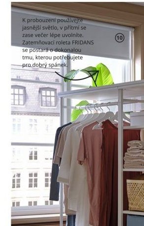 FRIDANS Zatemňovací roleta