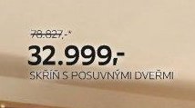 SKŘÍŇ S POSUVNÝMI DVEŘMI