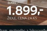 ŽIDLE, CENA ZA KS