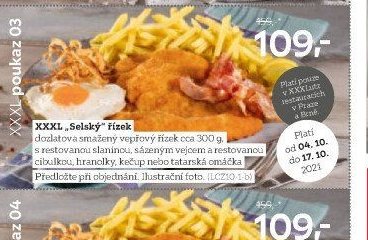 XXXL Selský řízek