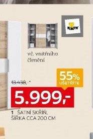 Šatní skříň