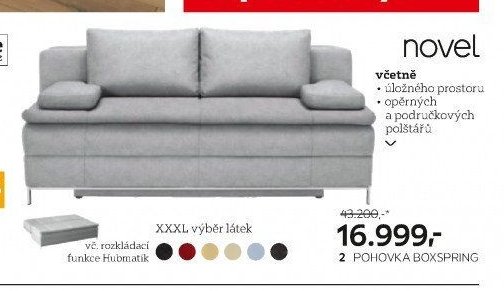 2 POHOVKA BOXSPRING