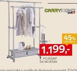 7 POJÍZDNÝ ŠATNÍ VĚŠÁK