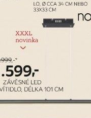 Závěsné LED svítidlo