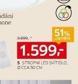Stropní LED svítidlo