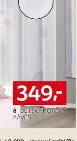Dětský hotový závěs