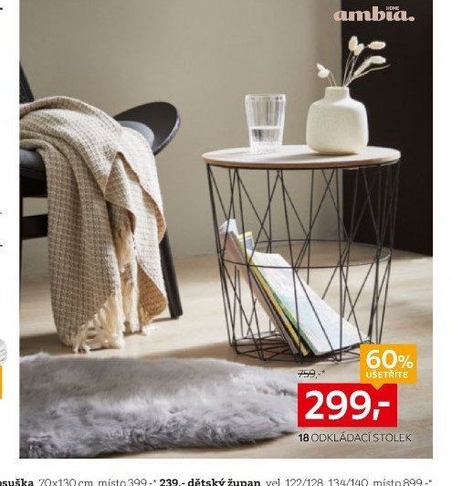 Odkládací stolek