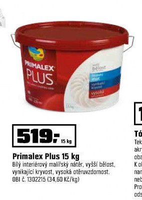 Primalex Plus 15 kg