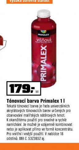 Tónovací barva Primalex 1 l
