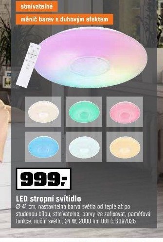 LED stropní svítidlo