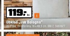 Obklad „UW Bologna“