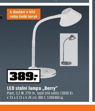 LED stolní lampa „Berry“