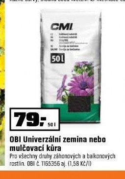 OBI Univerzální zemina nebo mulčovací kůra