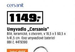 Umyvadlo „Cersania“