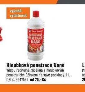 Hloubková penetrace Nano
