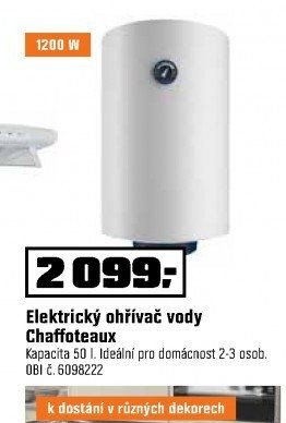 Elektrický ohřívač vody Chaffoteaux
