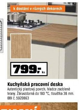 Kuchyňská pracovní deska