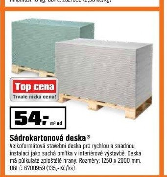 Sádrokartonová deska