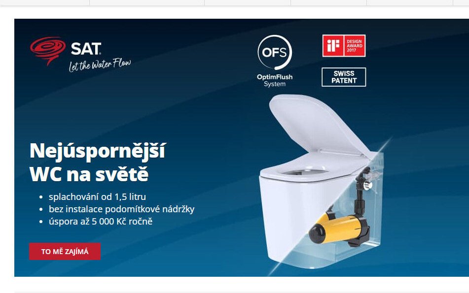 Nejúspornější WC na světě