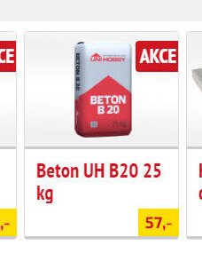 Beton UH B20 25 kg