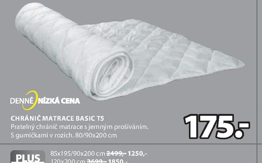 CHRÁNIČ MATRACE BASIC T5