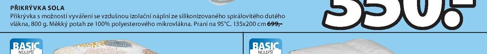 PŘIKRÝVKA SOLA