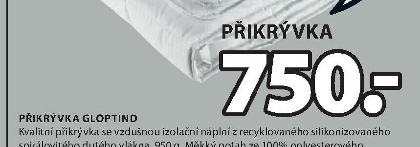 Přikrývka GLOPTIND
