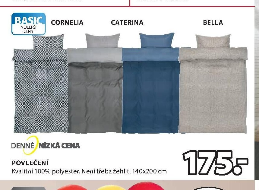 Povlečení Cornelia, Caterina, Bella