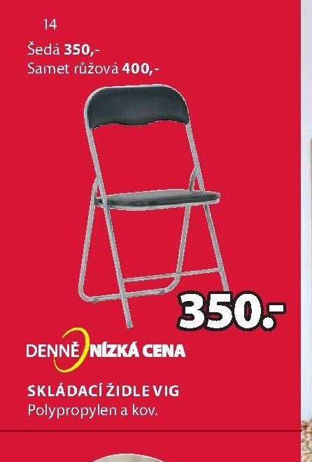 Skládací židle VIG