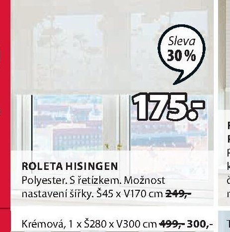Roleta HISINGEN