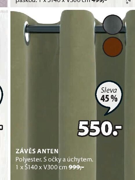 Závěs ANTEN