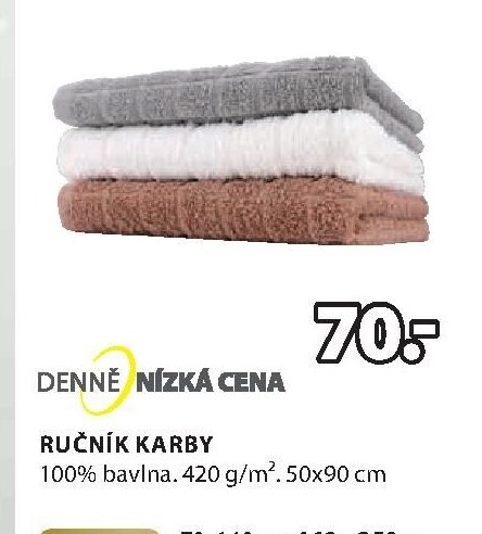 Ručník KARBY 50x90 cm