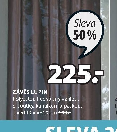ZÁVĚS LUPIN