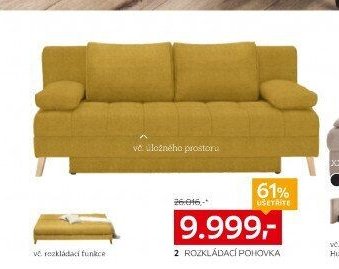 2 Rozkládací pohovka