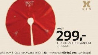 Podložka pod vánoční stromek