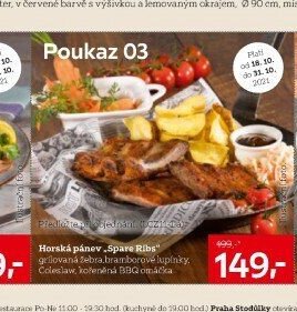 Horská pánev „Spare Ribs“