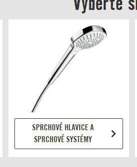 SPRCHOVÉ HLAVICE A SPRCHOVÉ SYSTÉMY