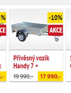 Přívěsný vozík Handy 7 +