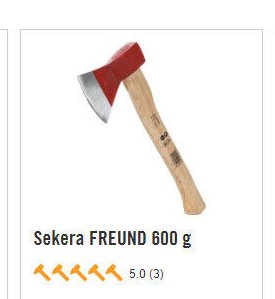 Sekera FREUND 600 g